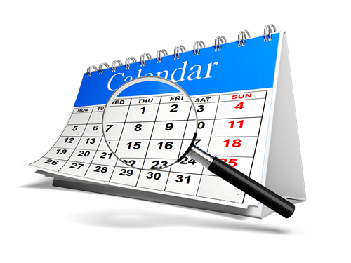 Lake County Appeal Property Tax Deadline Information - Calendar with Magnifying glass